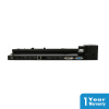 a black rectangular device with ports