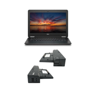 Dell Latitude E7270 12.5" Core i5 6300U Laptop With PR02X Docking Station - Image 1