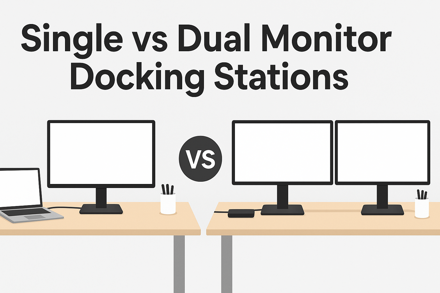Single vs Dual Monitor Docking Stations